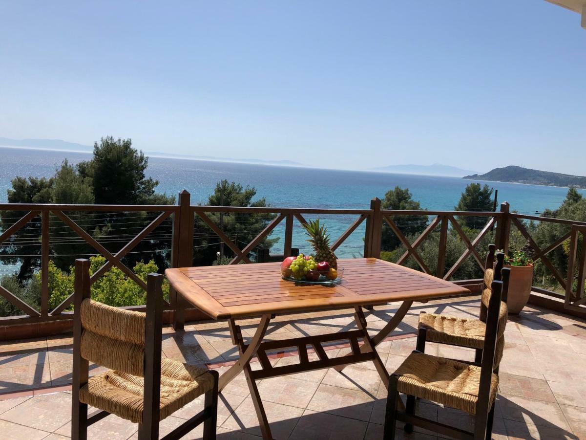 Unique Sea View House Βίλα Καλάνδρα Εξωτερικό φωτογραφία